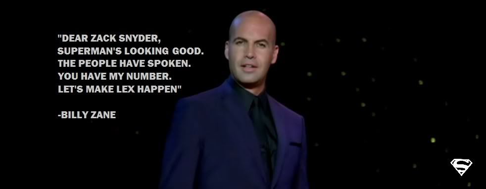 arnold vosloo billy zane. Billy Zane Lex Luthor Superman