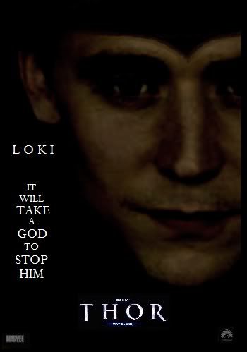 LOKI Tom Hiddleston THOR LOKI customMovie poster By EditNinja