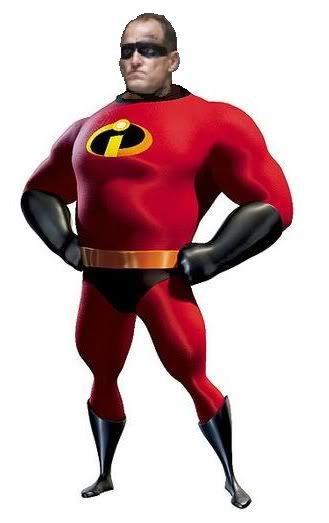 Woody Harrelson Mr Incredible Defendor Incredibles