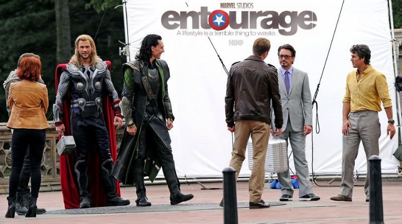 The Avengers Entourage By EditNinja