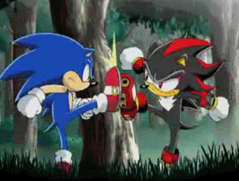 Sonic and Shadow: Fighting Pictures, Images and Photos