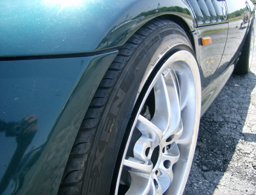 Bmw z3 rear tyre size #4