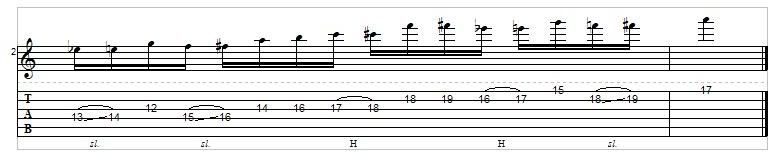 Chromatic Passing Tones 02