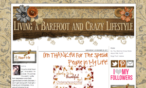 Living a Barefoot and Crazy Lifestyle
