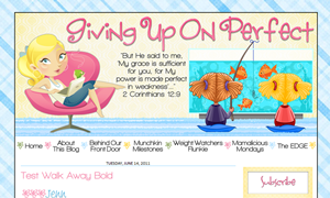 Giving Up On Perfect