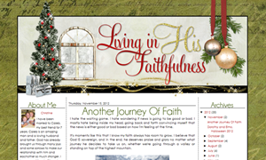 Living In His Faithfulness