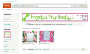 Perpetual Prep Boutique Etsy