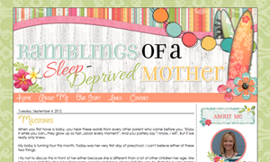 Ramblings of a Sleep-Deprived Mother