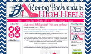 Running Backwards in High Heels