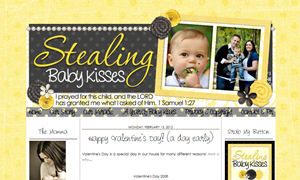 Stealing Baby Kisses