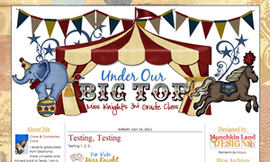 Under Our Big Top