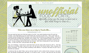 Unofficial Food Critic