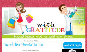 With Gratitude