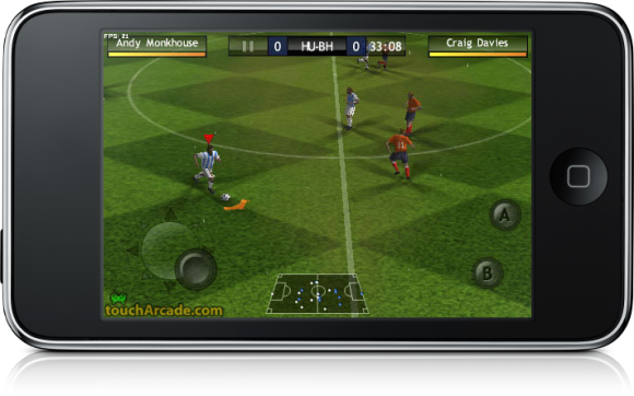 Fifa 10 do iPhone ganha modo multiplayer via Bluetooth.