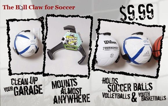 Ball Claw organiza o quarto de quem gosta de Futebol ou outro esporte.