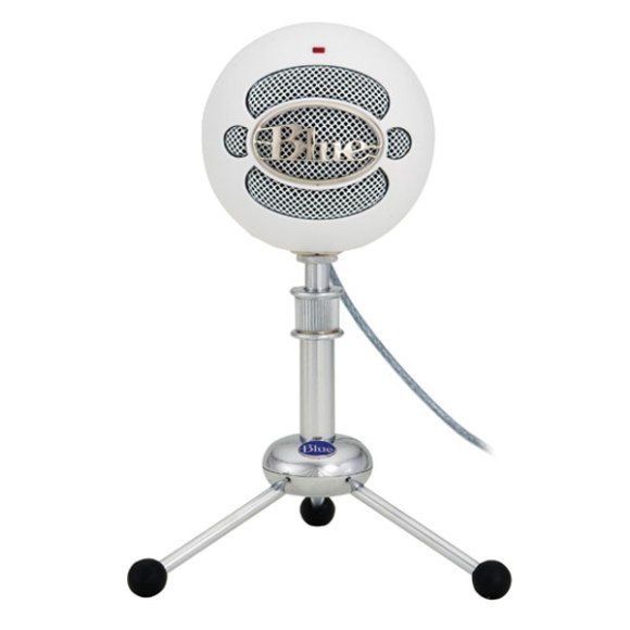 Novo microfone em forma de Bola de Neve da Blue Microphones. Cool!