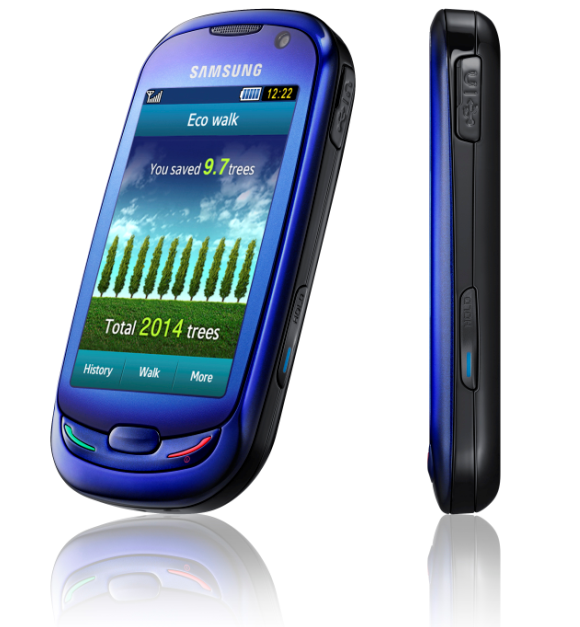 Samsung lança o Blue Earth. Um celular amigo da Natureza!