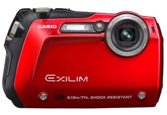 Exilim da Casio é uma câmera com Design invocado e que suporta porrada.