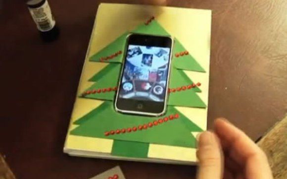 Cartão de Natal iPhone