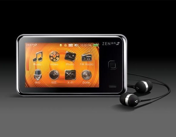 Creative Zen X-Fi2 é uma boa opção pra quem não gosta do iPod Touch.