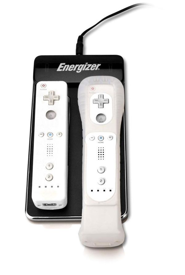 Energizer lança novos Carregadores por Indução para controles do Nintendo Wii.