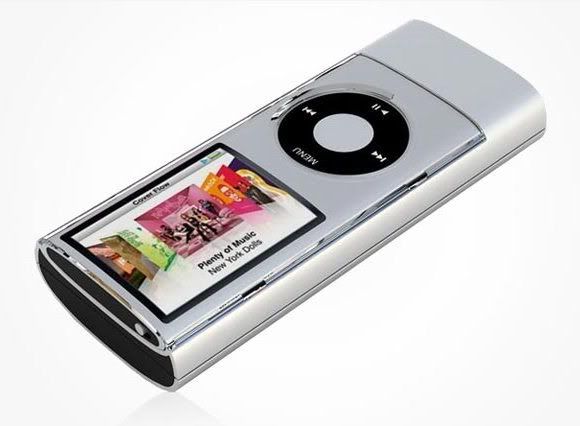 iPod Nano ganha uma Capa/Speaker "Slide" genial!