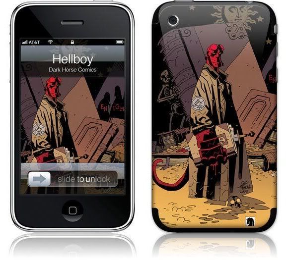 Capas para iPhone do Hellboy.