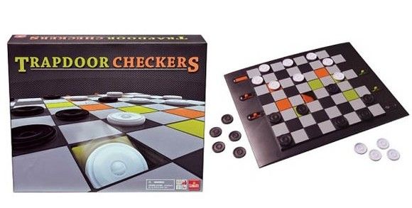 Trapdoor Checkers é um jogo de Damas emocionante!