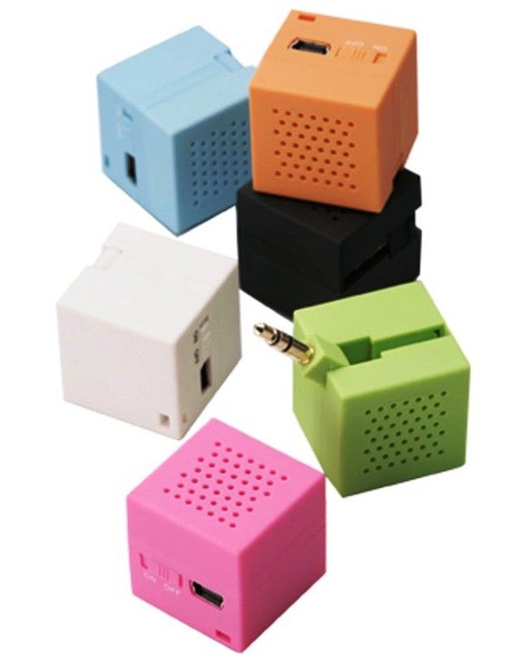 Mini Mini Speakers. Pequenos, práticos e coloridos.