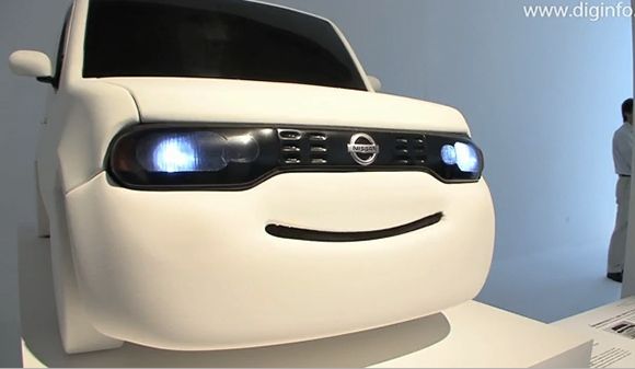 Nissan desenvolve um carro protótipo que pode Sorrir (com vídeo).