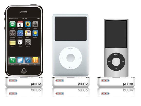 Primo Battery Pack dá um fôlego a mais para seu iPhone ou iPod.