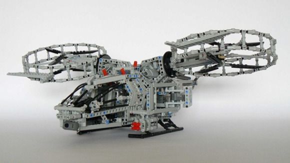 Réplica do Helicóptero do filme Avatar feito de blocos de LEGO funciona de verdade! Será que voa? (com vídeo)