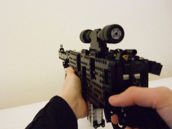 Sniper Rifle de LEGO funciona de verdade!