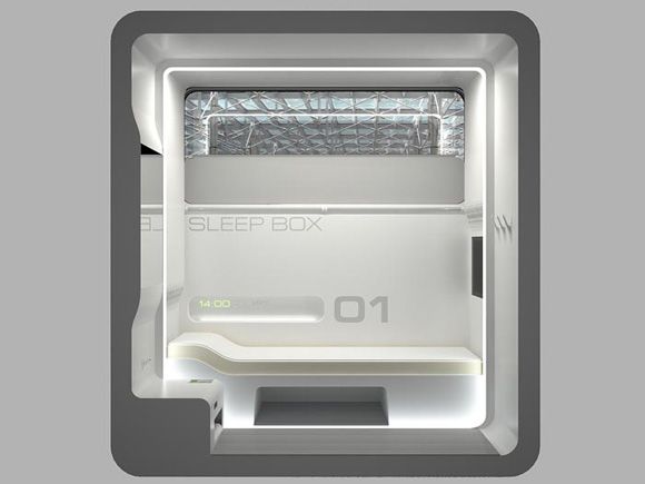 SLEEPBOX - Um quarto para descansar a qualquer hora, em qualquer lugar. (com vídeo)