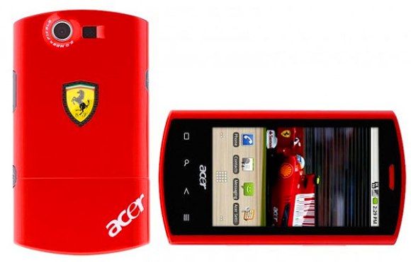 Acer lança Smartphone da Ferrari.