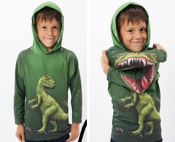 Blusa Dinossauro para crianças.