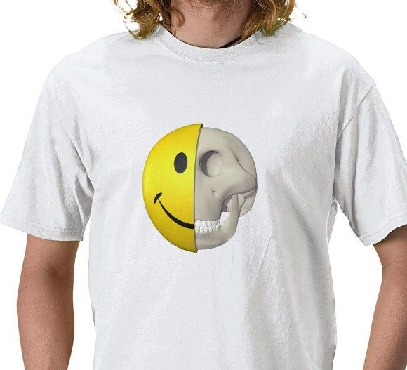 Camiseta raio-x do Smile.
