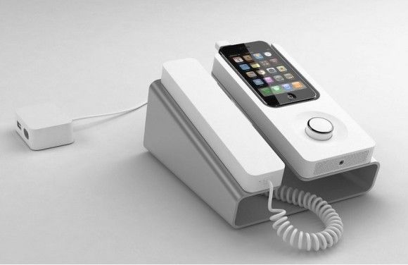 Desk Phone Dock transforma seu iPhone em um telefone simples de mesa. (com vídeo)