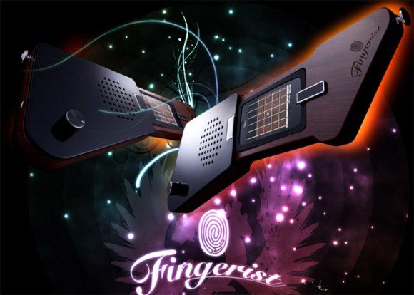 Fingerist - Um Speaker em forma de guitarra para o seu iPhone. (com vídeo)