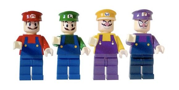 MINI-MARIO - Coleção de bonecos de LEGO da série Super Mário.
