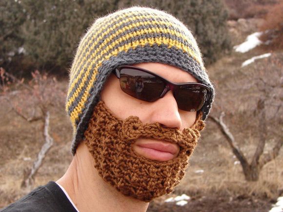Gorro com barba - A nova moda entre os ladrões.