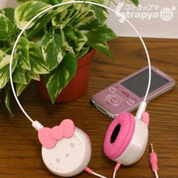Hello Kitty Stereo Wired Headphones - O fone de ouvido perfeito para meninas!