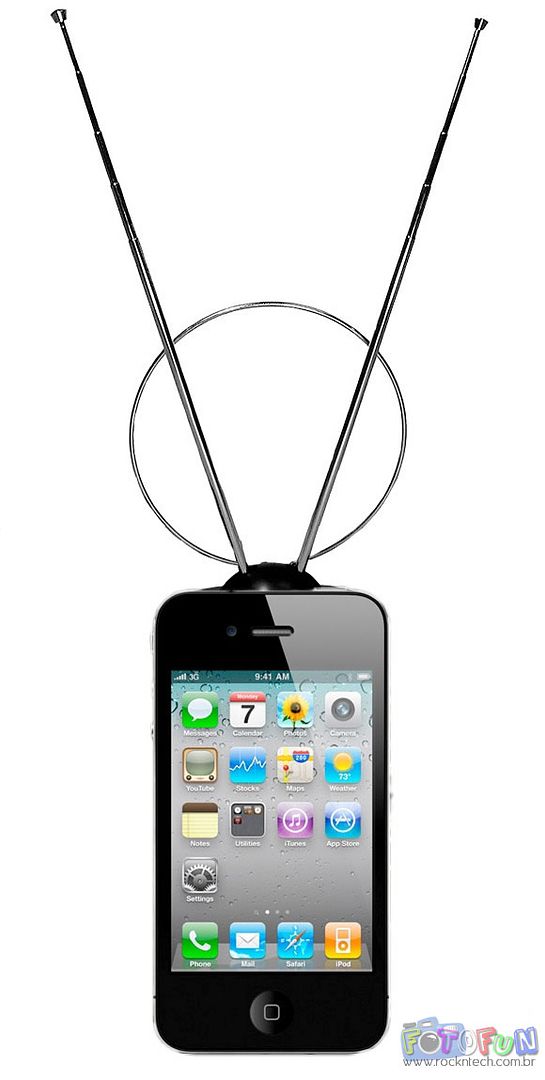 FOTOFUN - Mais uma solução para o problema de sinal do novo iPhone 4.