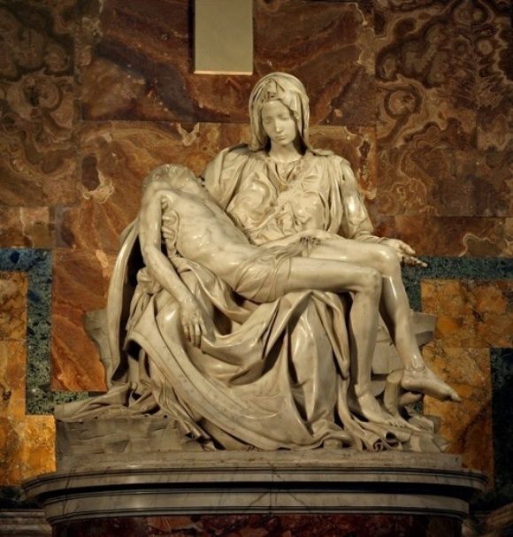 Designer recria estátua de Michelangelo com o Super Mário.