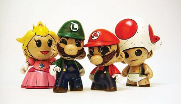 Personagens da Nintendo feitos de vinil!