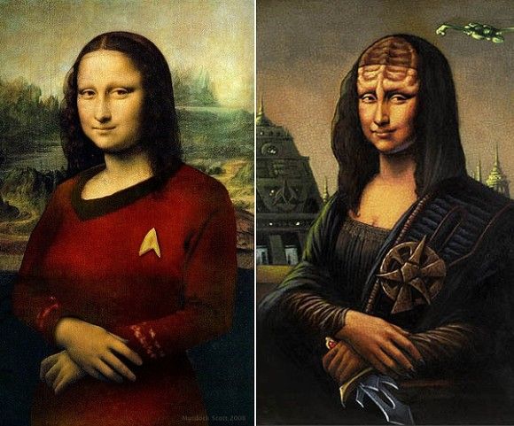 FOTOFUN - O que Mona Lisa e Star Trek tem em comum?