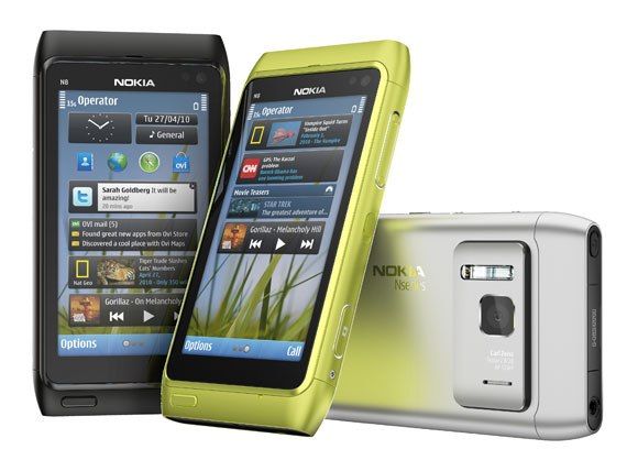 Novo Nokia N8 tem câmera de 12 megapixels.