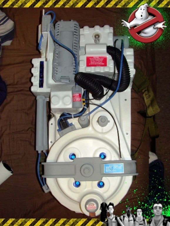 O incrível Proton Pack costumizado para Nintendo Wii.