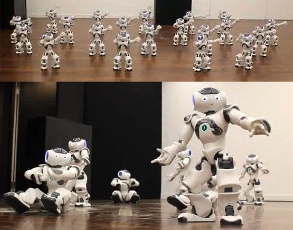 Balé moderno dançado por robôs. (com vídeo)