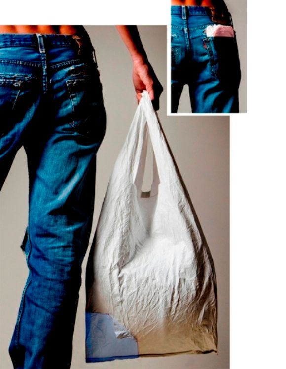 Sacola reutilizável descolada para substituir as sacolas de plástico demodê!